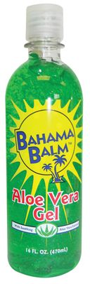 12 Pieces of Bahama Balm After Sun Gel 16 Oz Aloe Vera