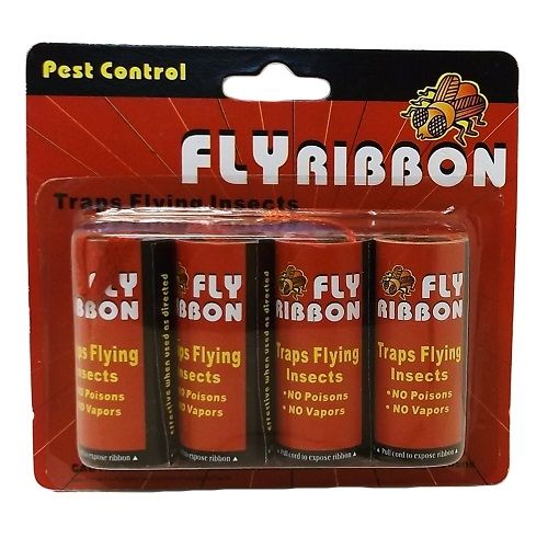 48 Pieces of Fly Ribbon 4pk Bugandfly Catcher