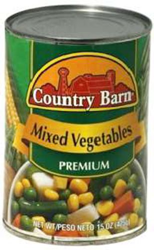 24 Pieces of Country Barn Canned Vegtables