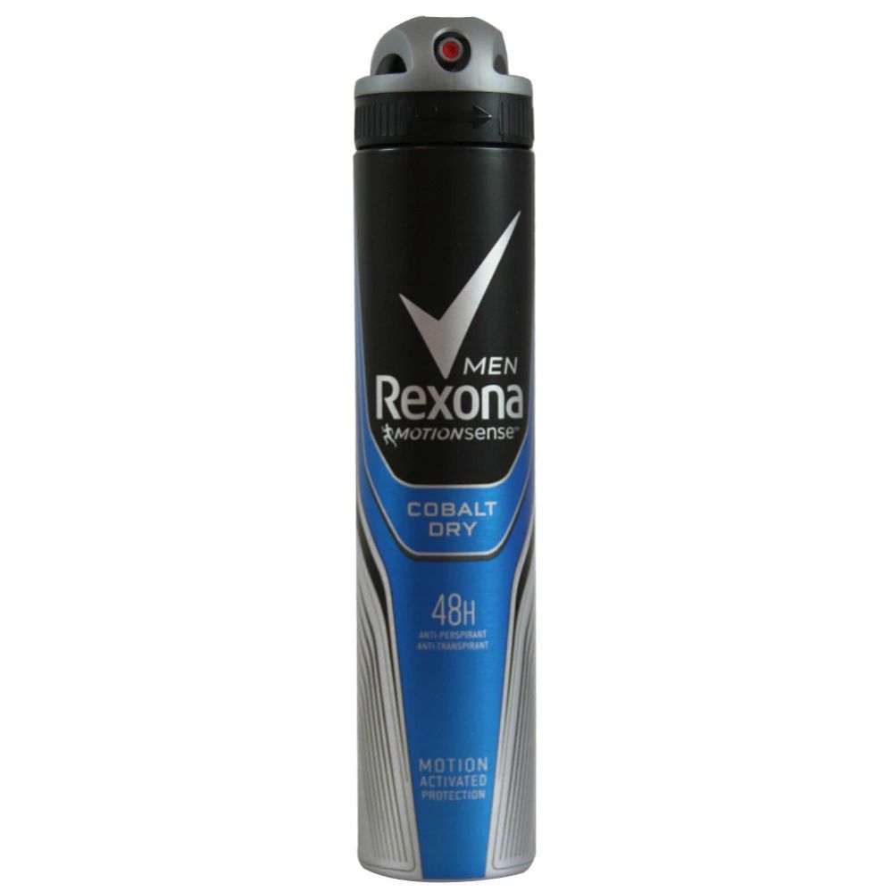 6 Pieces of Rexona Deodorant Spry 200ml Cobalt For Men