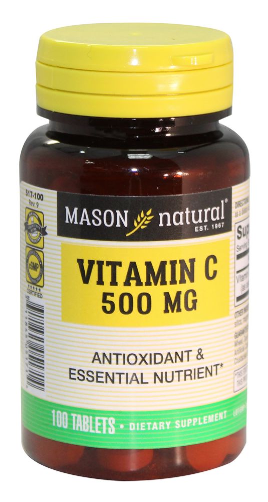12 Pieces of Mason Vitamin C 500 Mg 100 Tablets