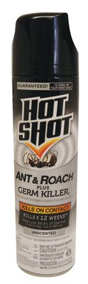 12 Pieces of Hot Shot Ant/roach And Germ Killer 17.5 Oz Unscented Must Be Broken