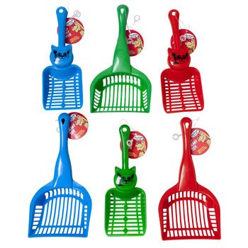 48 Pieces of Cat Scoop 2 Styles 3 Colors On Chain #g24008-G24012