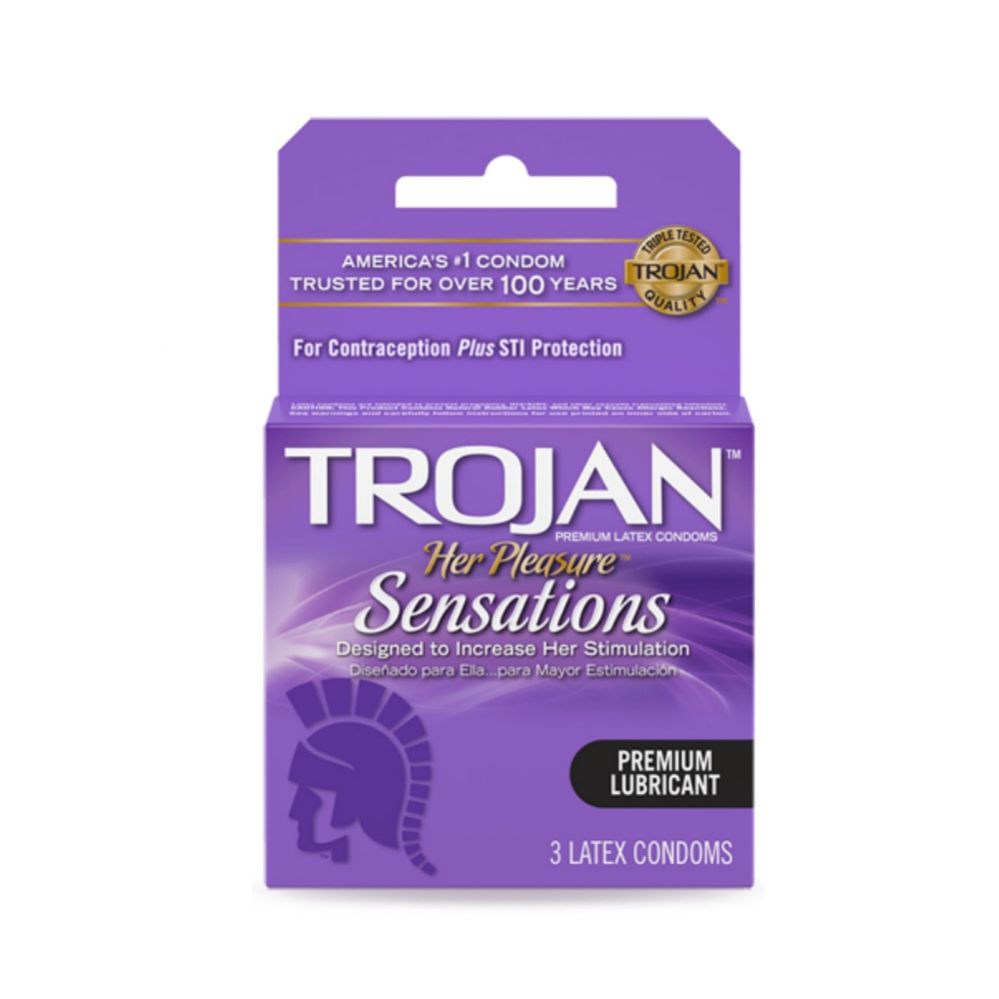 12 pieces of Trojan 3's Her Pleasure