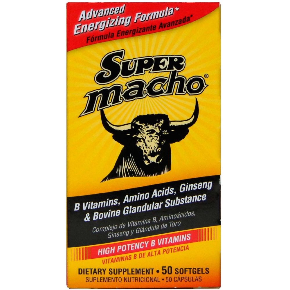 6 Pieces of Super Macho Softgels 50 Count