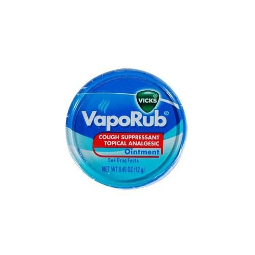 24 Pieces of Vicks Vapo Rub 0.45 Oz / 12 G Tin Jar