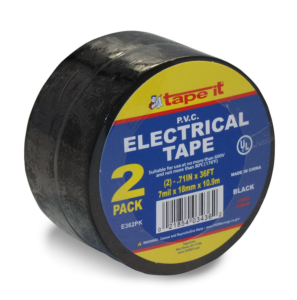 48 Pieces of Pvc Electrical Tape 2 Pack .71 X 36 Feet