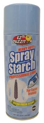 24 Pieces of Ez Duzzit Spray Starch 13oz Heavy Duty