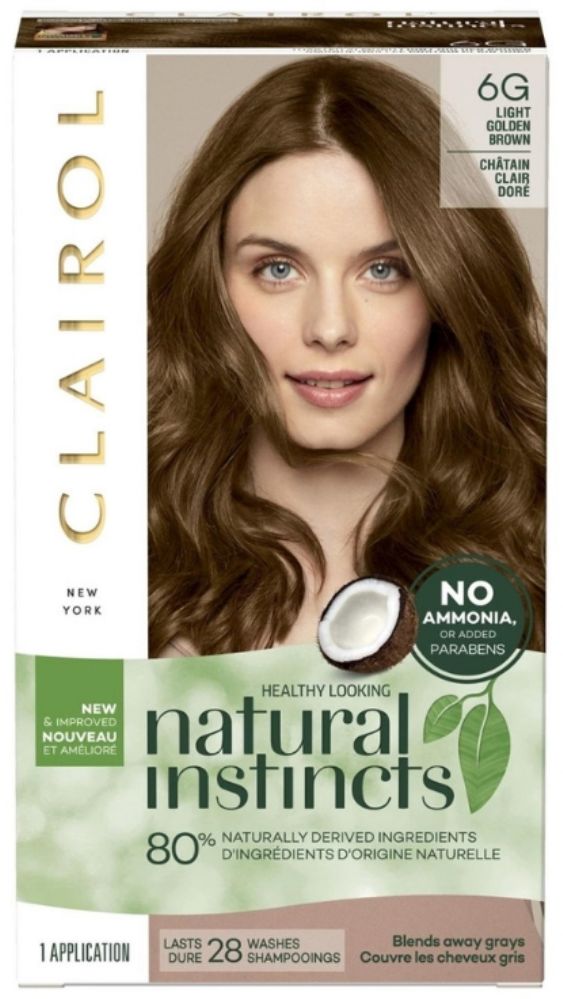 12 Pieces of Clairol Hair Color 1pk #6g Nat