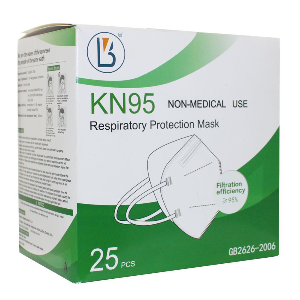 40 Pieces of Kn95 Disposable Face Mask 25ct
