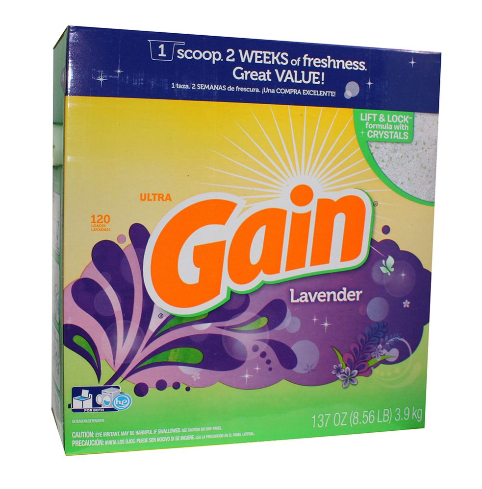 2 Pieces of Gain 137oz Ultra Powder Lavender