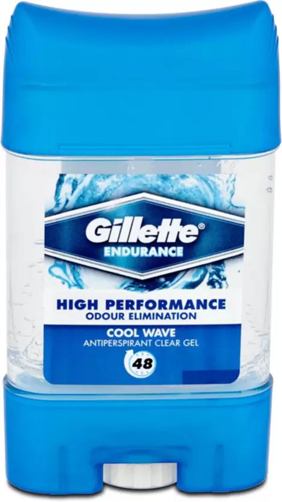 6 Pieces of Gillette Clear Gel Stick 70 Ml Cool Wave (uk)