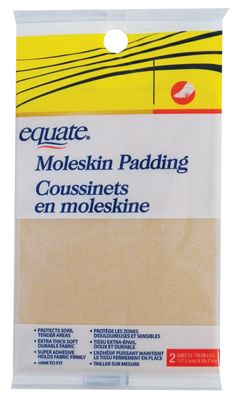 36 pieces of Equate Moleskin Protective Padding 2 Ct 3.5 X 4.5 Inch