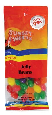12 pieces of Sunset Sweets Jelly Beans 4 Oz Prepriced $ 0.99