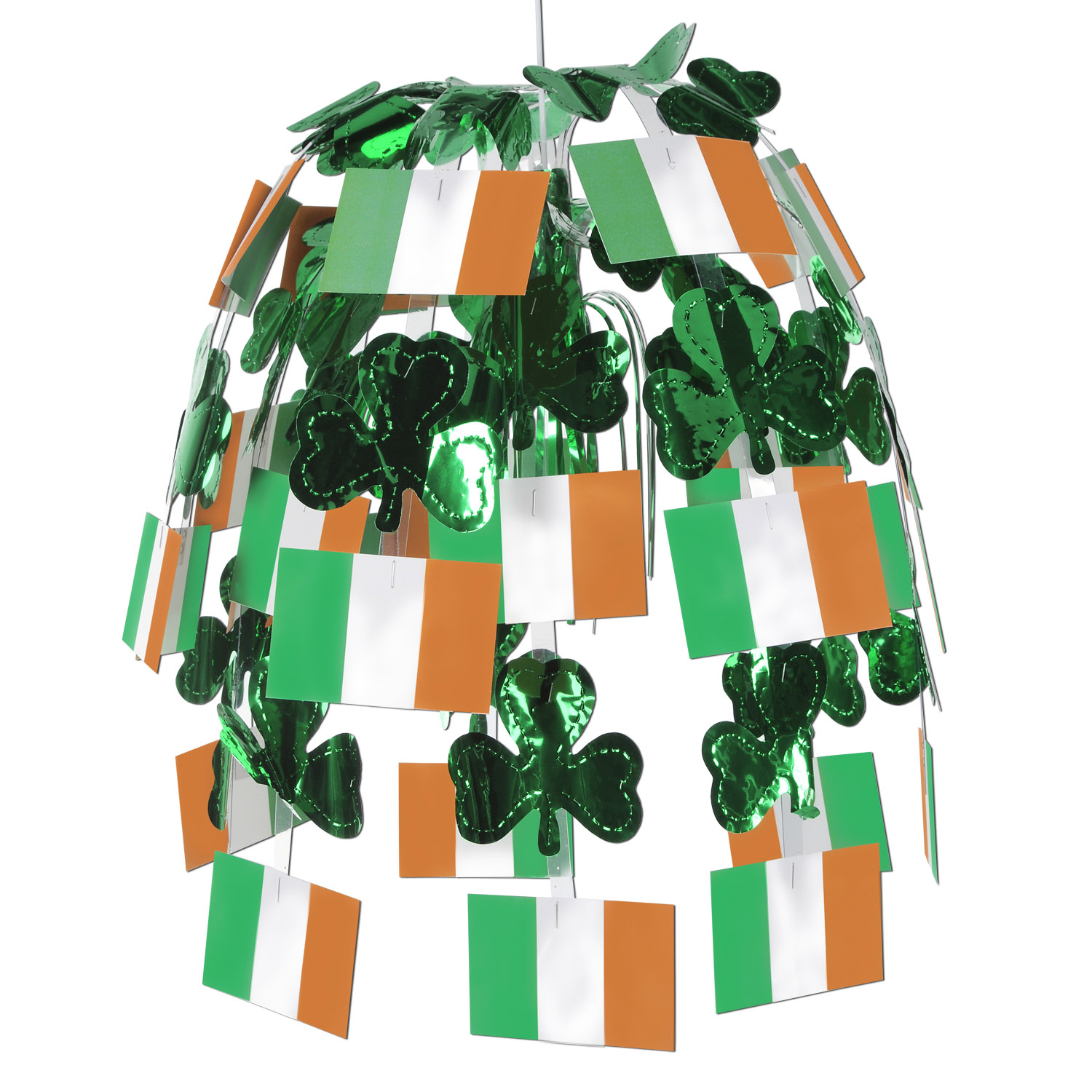 12 Pieces of Irish Flag Cascade