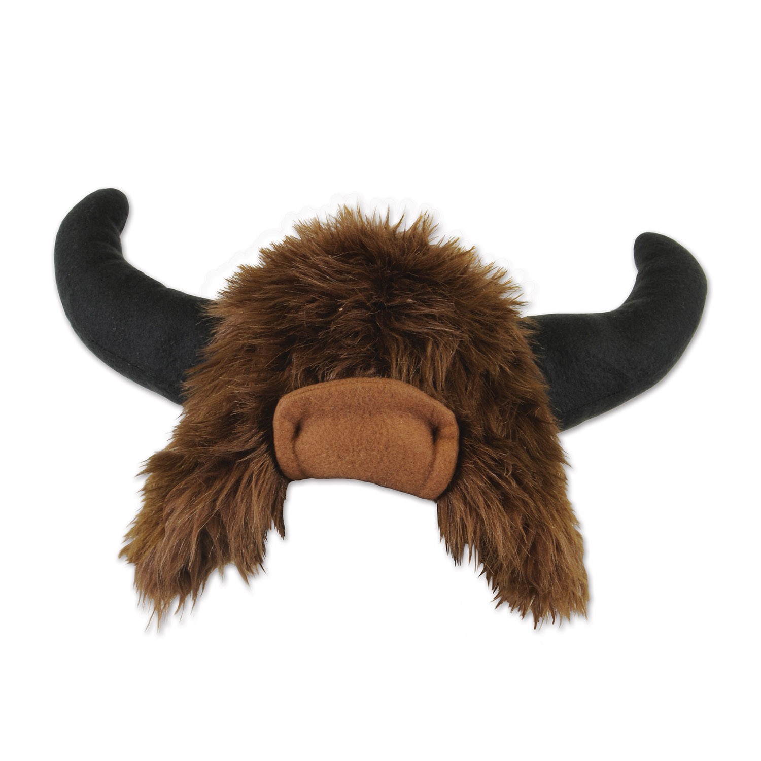 6 Pieces of Plush Buffalo Hat
