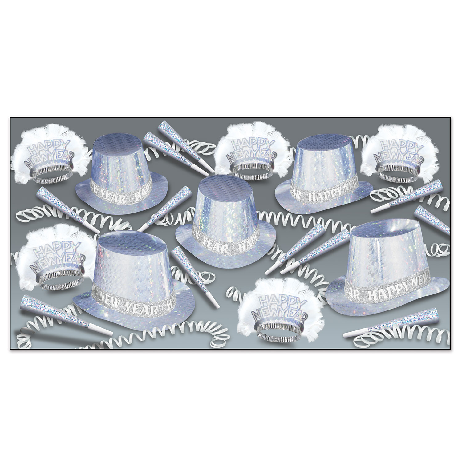 Diamond Happy New Year Asst For 50