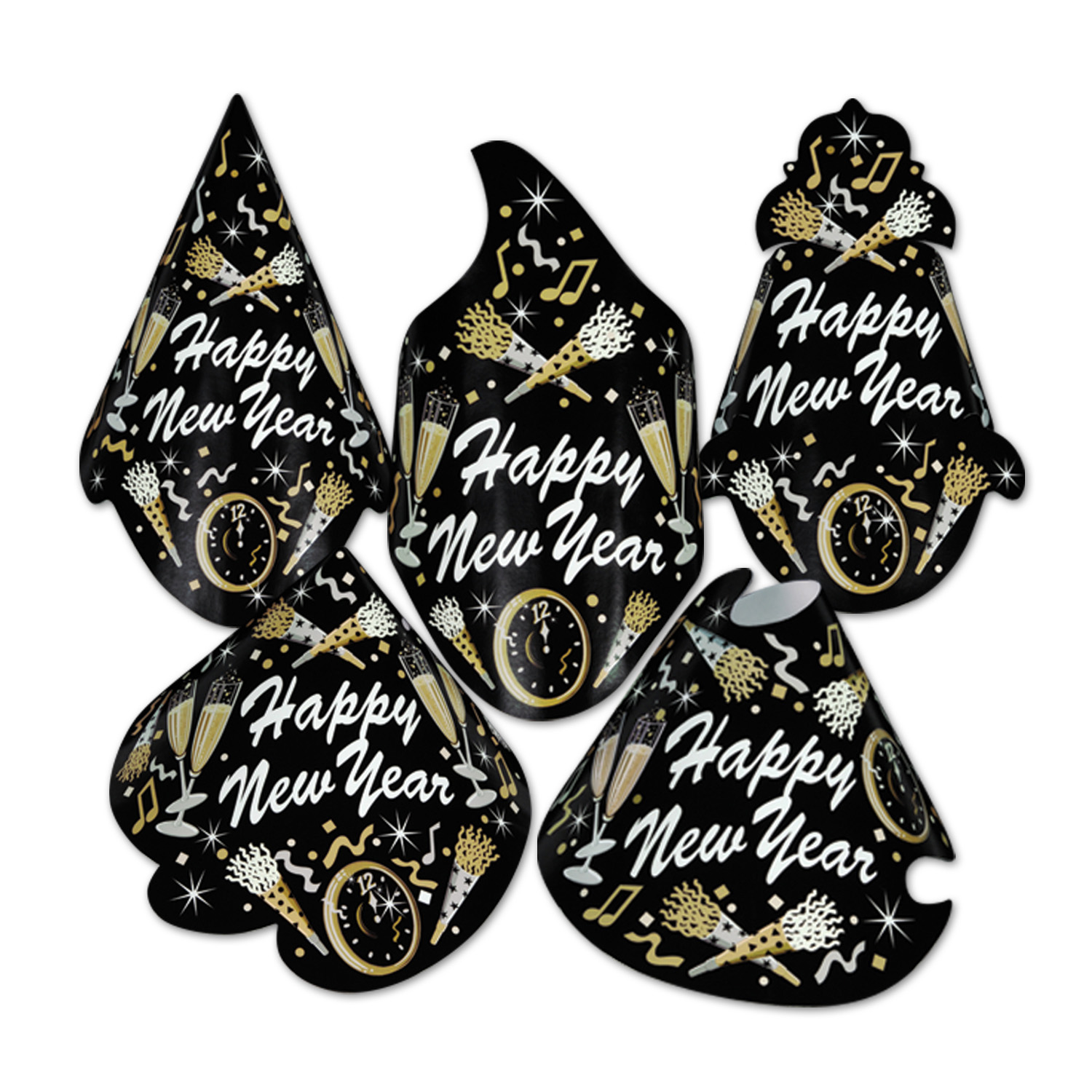 50 Pieces of New Year Tymes Hat Assortment