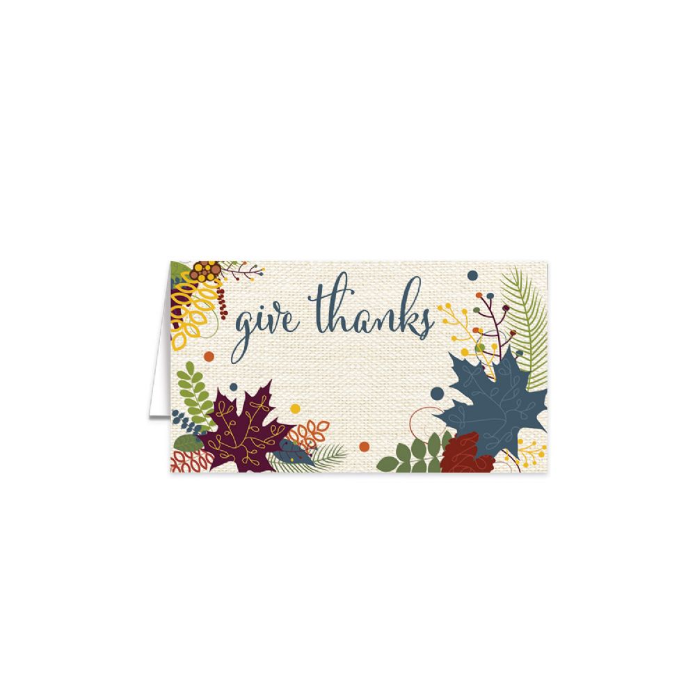 12 Pieces of Friendsgiving Table Cards