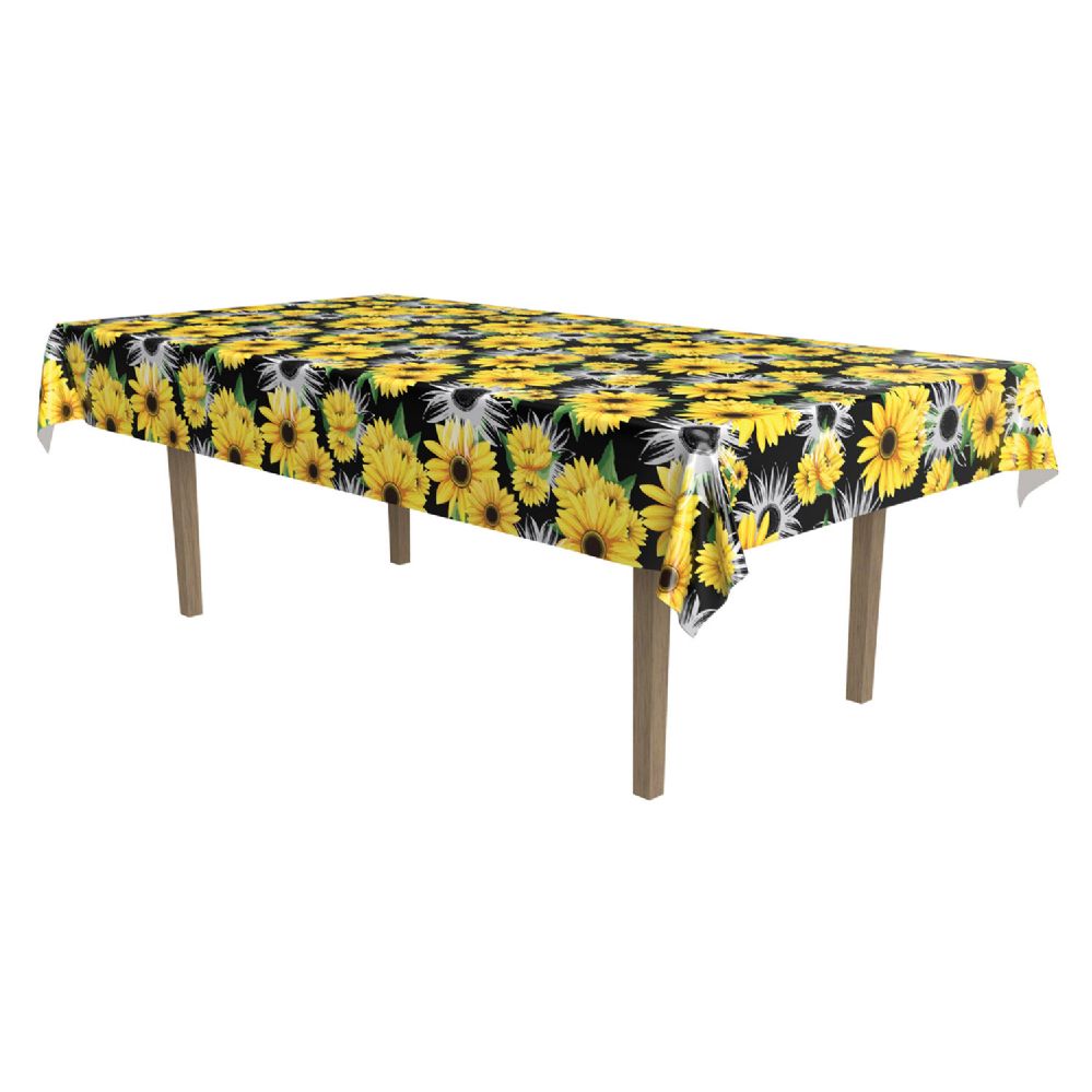 12 Pieces of Sunflower Tablecover