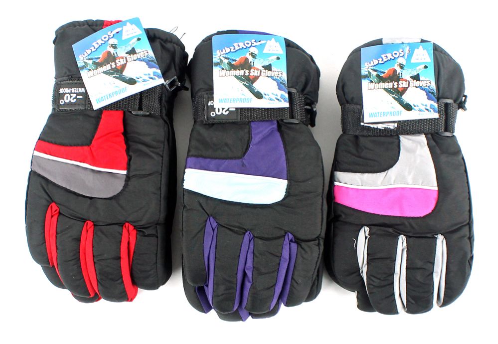 24 Pairs of Women's Ski Gloves
