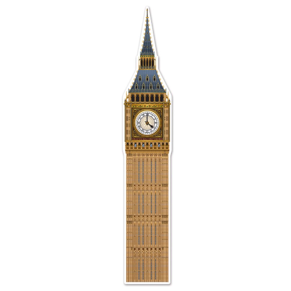 12 Pieces of Jointed Big Ben Prtd 2 Sides