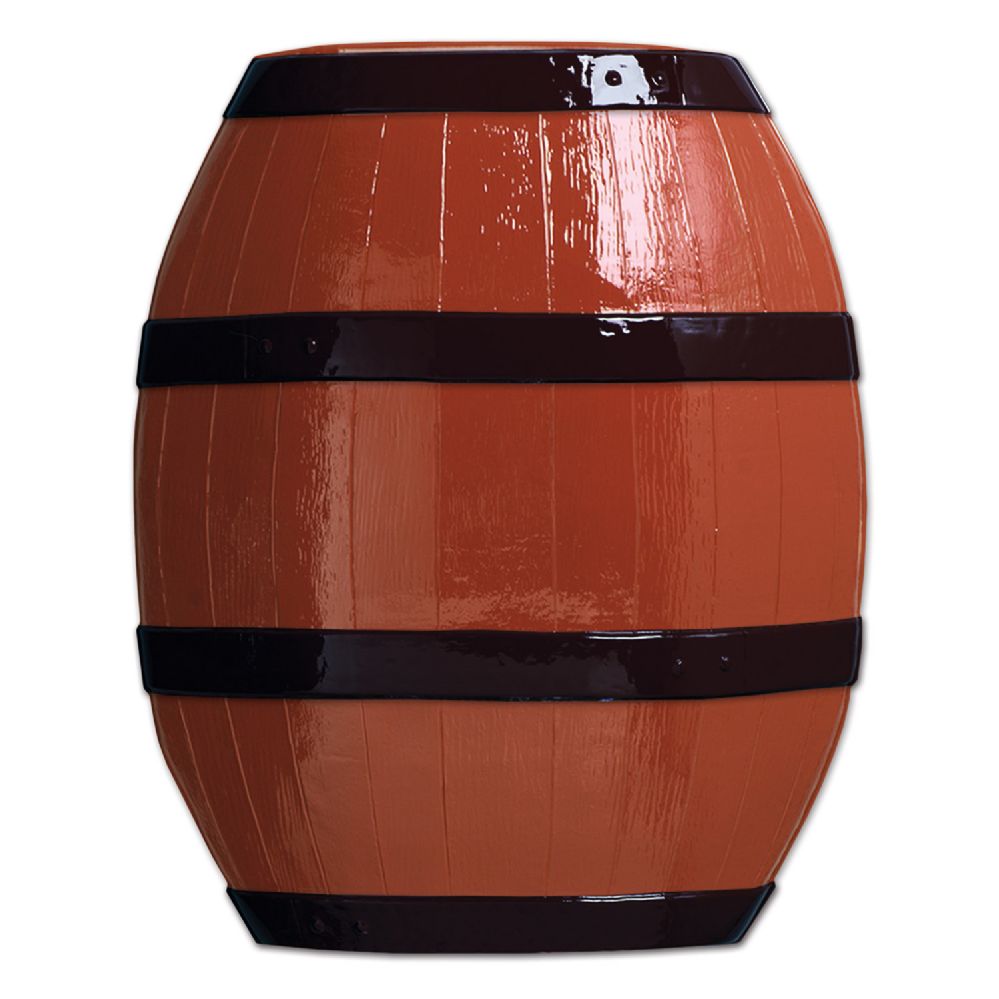 24 Pieces of Plastic Barrel