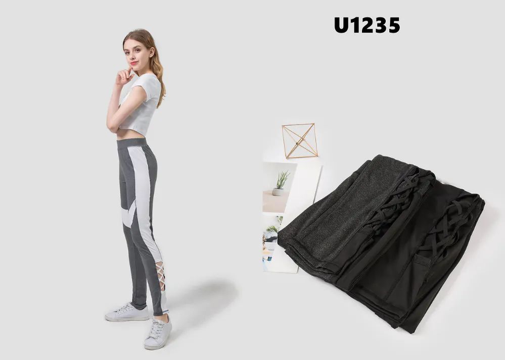24 Wholesale Active Wear Capri Pants Size L/ xl