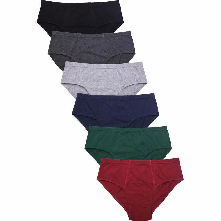 960 Pieces of Assorted Colors Mens Cotton Blend Briefs Assorted Sizes S-xl