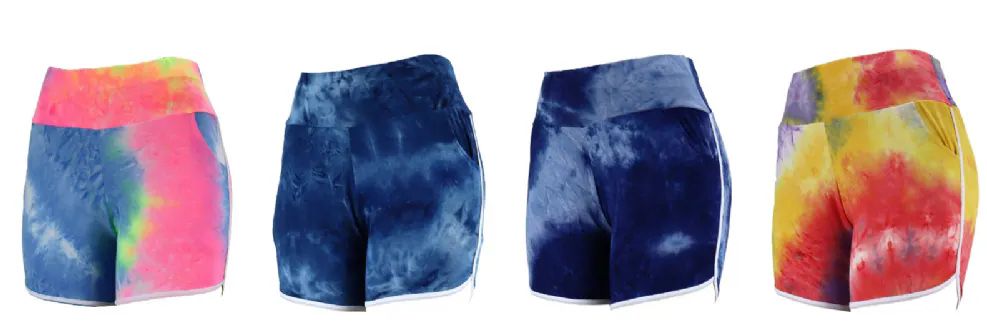 24 Pieces of Womens Biker Shorts Color Size Assorted