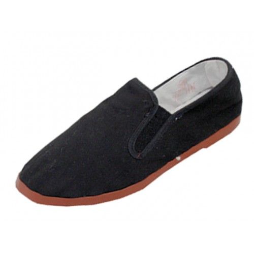 36 of Boy's Slip On Twin Gore Cotton Upper With Rubber Out Sole Kung Fu Shoes Size 32