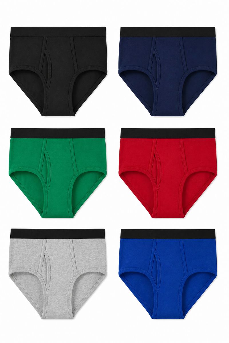 Boys Brief Underwear Size 4t Assorted Colors