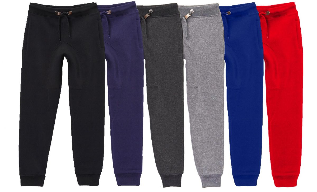 24 Pieces of Boys Sweatpants Joggers Assorted Colors Size L