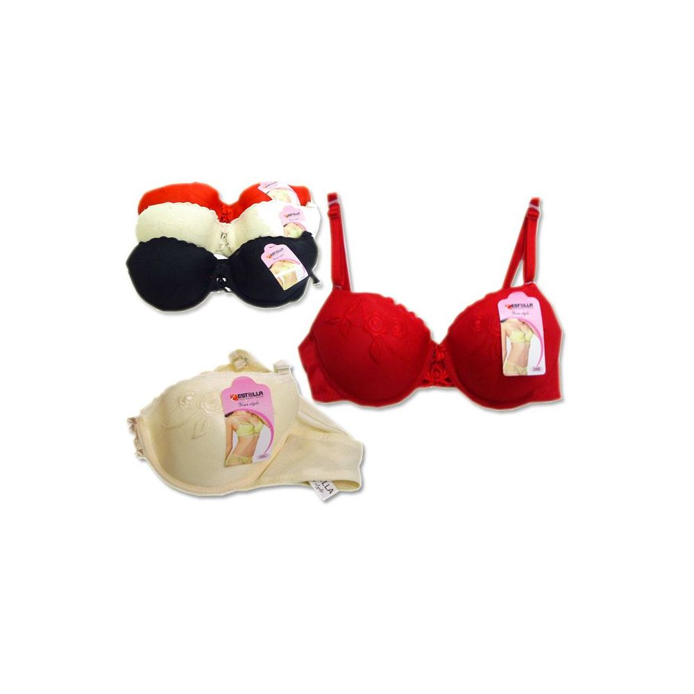 144 Wholesale Bra Assorted Colors And Sizes