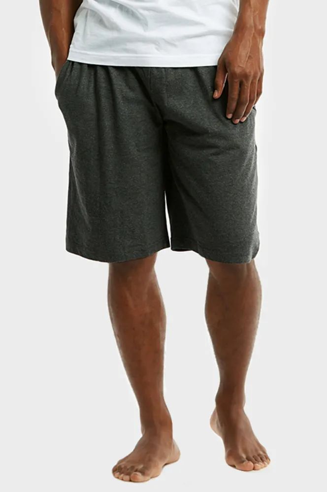 18 Wholesale Cottonbell Men's Knitted Pajama Shorts Size S