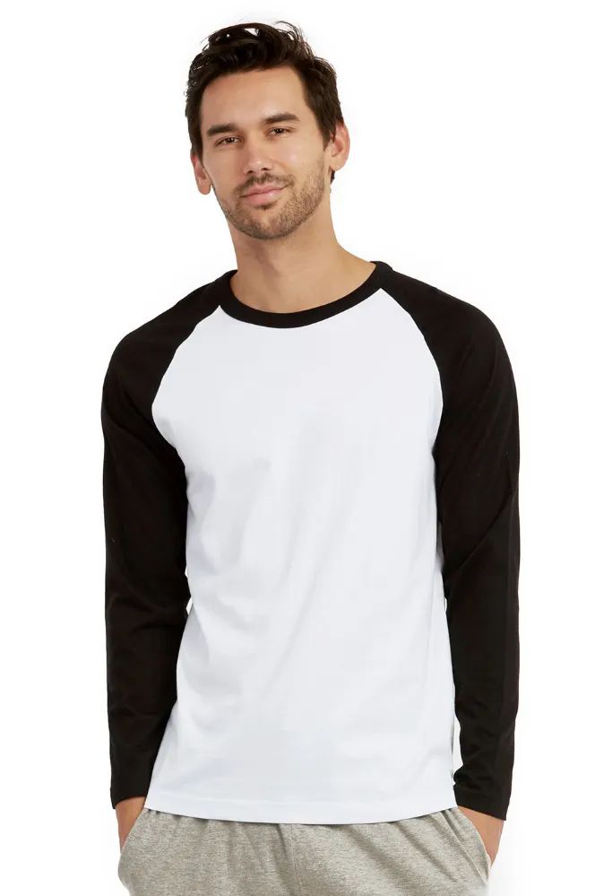 ALLTIMETRADING 30 Pieces Top Pro Men's Long Sleeve Baseball Tee Size XL - Mens T-shirts