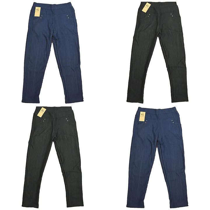 36 Pieces of Denim Style Winter Pants Size L / xl