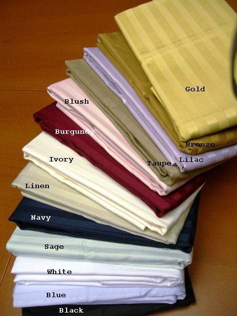8 Pieces of Egyptian Cotton Pillowcase In Navy