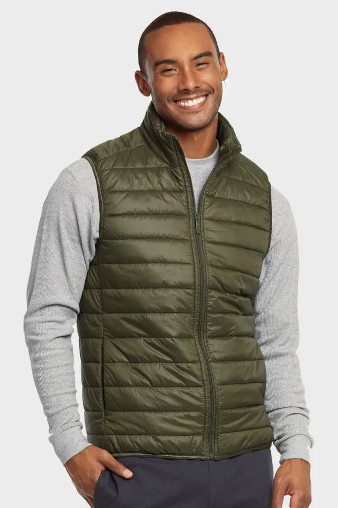 pieces puffer vest