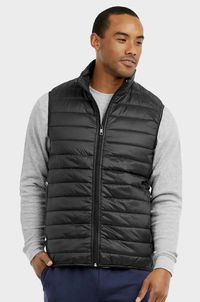 24 Pieces of Et|tu Men's Lightweight Puffer Vest Size L