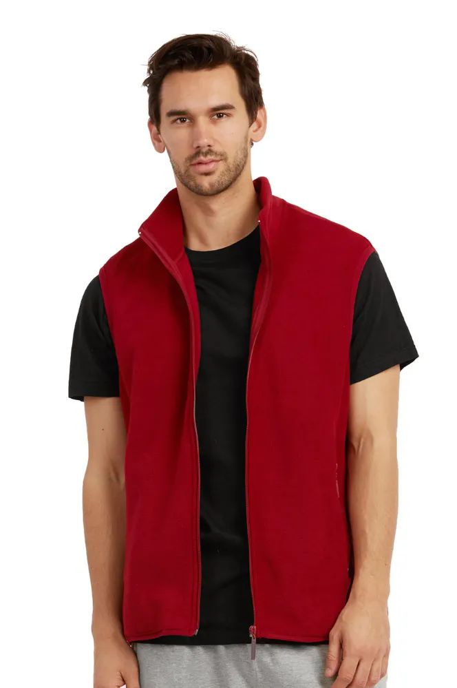 12 Wholesale Et Tu Men's Polar Fleece Vest Size M at