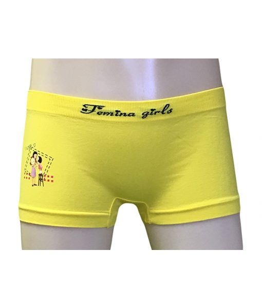 60 Pieces Femina Girls Seamless Boy Shorts - Girls Underwear and