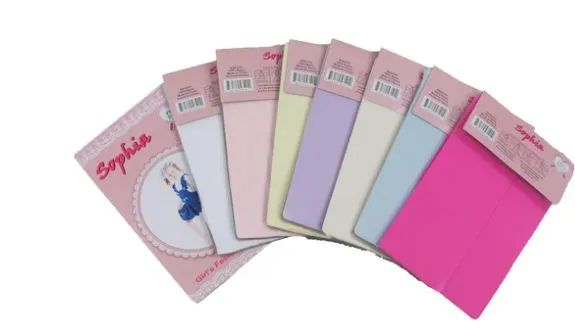 48 Pieces of Girl's Pantyhose Assorted Pastel Colors Size M