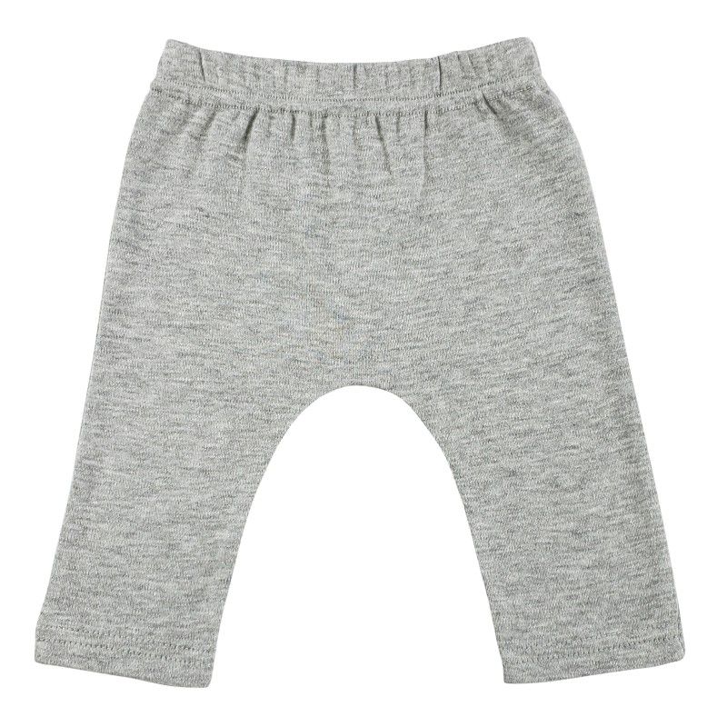 24 Pieces Interlock Heather Gray Long Pants Size Newborn 12-18