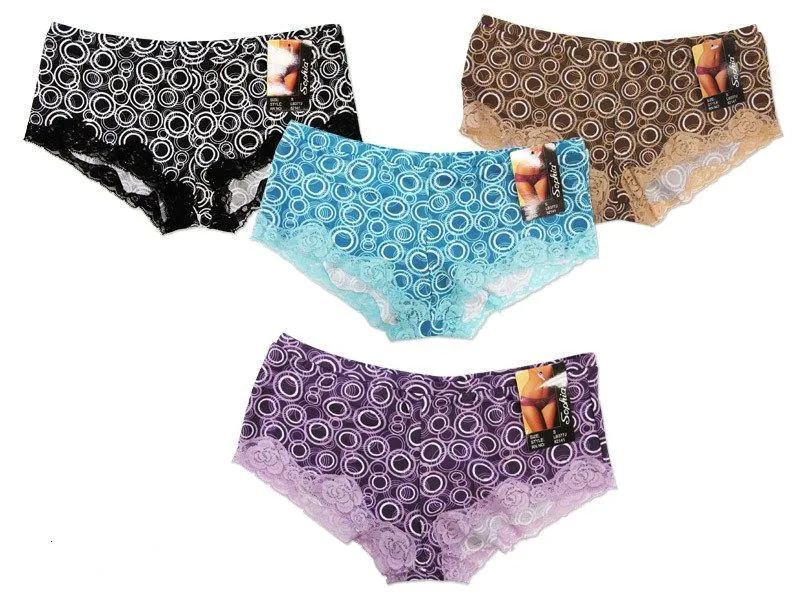 24 Packs 5pk Women's Neon FrencH-Cut Briefs Set - Womens Panties & Underwear  - at 