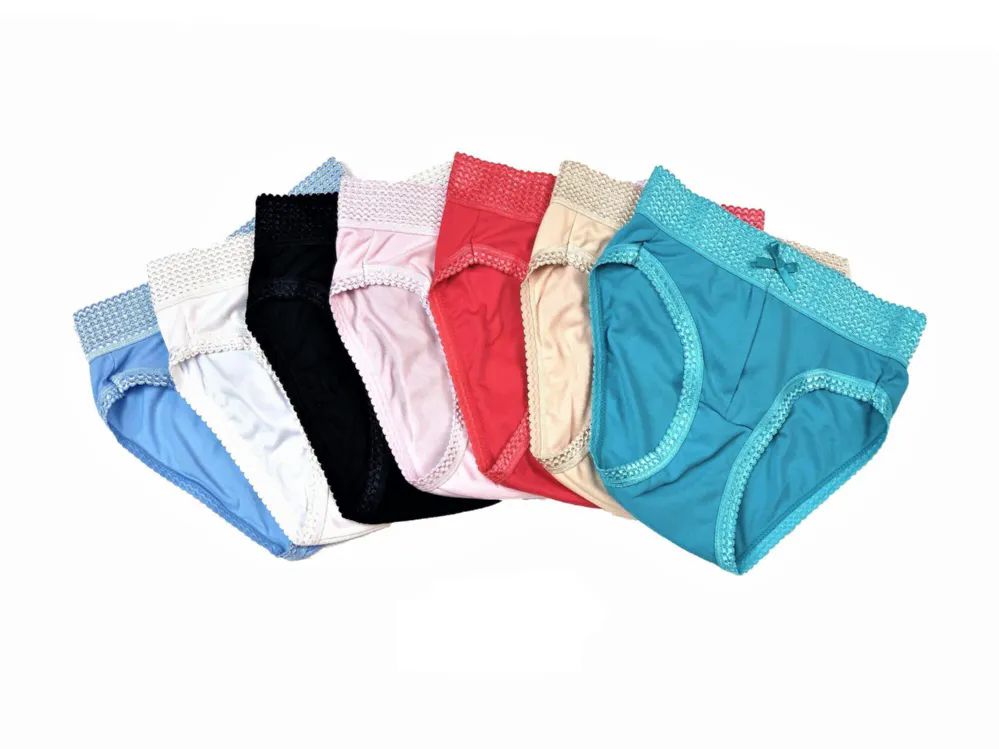 60 Pairs Ladies Nylon Shape Briefs Size L - Womens Panties