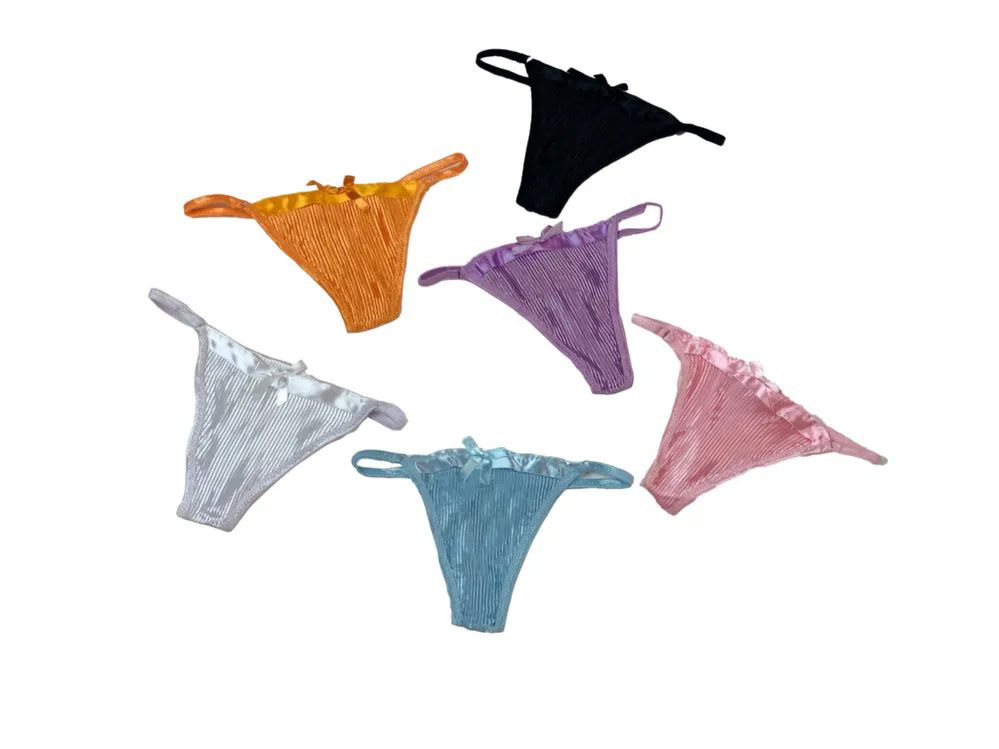 96 Pieces Ladies' Nylon Thong Size xl - Womens Panties & Underwear