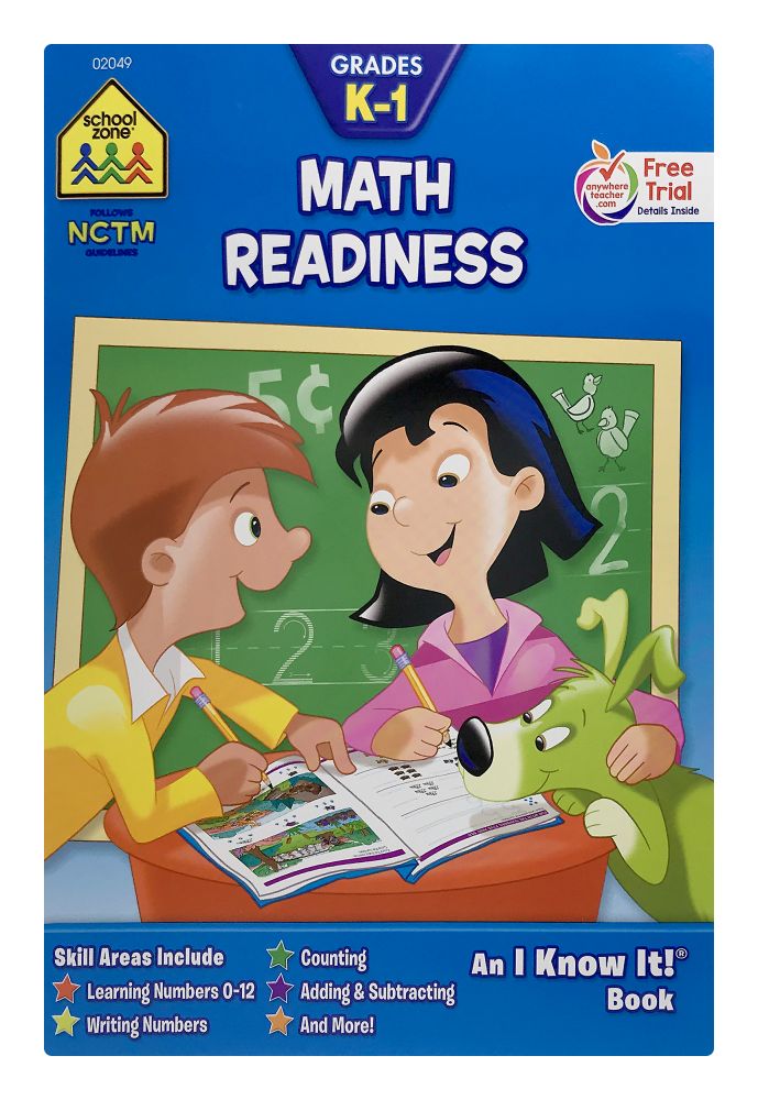 48 Wholesale Workbook Math Readiness K-1