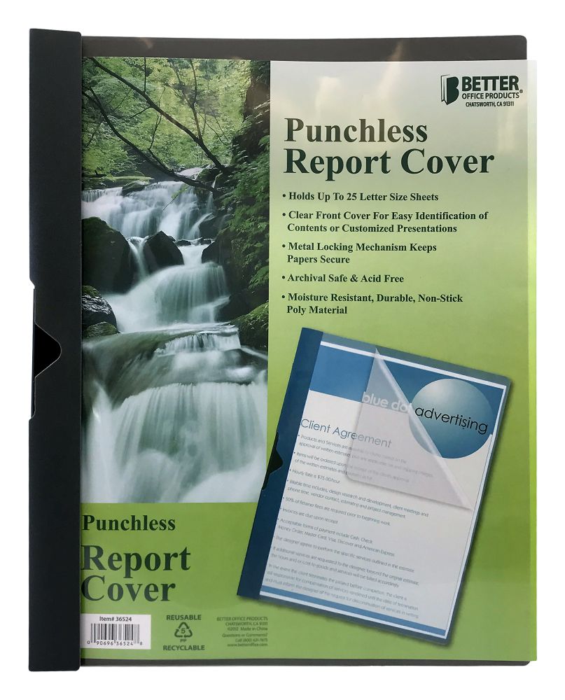 144 Bulk Punchless Report Cover