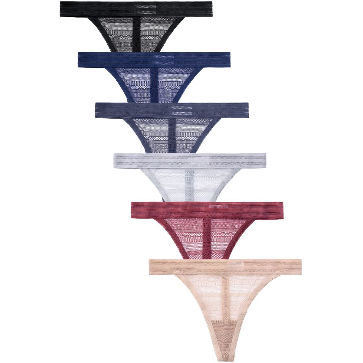 216 Pieces of Mamia Ladies Lace G-String Panty Size Small